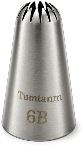 Tumtanm Douille 6B - Grande goutte - En acier inoxydable - Sans couture - #6B