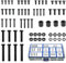 Digank TV Bracket Screw, 68pcs Mounting Screws, M4 M5 M6 M8 For Most TV Stand, TV Mount & TV Bracket Bolts, Universal Vesa Screws