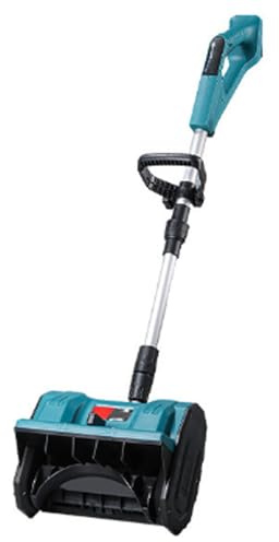 ENWYTE Souffleuse à Neige électrique 1000 W 21 V Fraise à Neige sans Fil Pliable alimentée par Batterie 8 m de Distance de Projection légère avec poignée réglable(No Battery)
