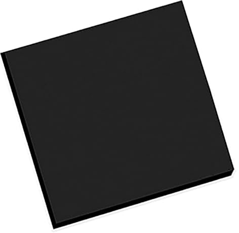 Skum bräda, PVC-skumskiva Svart 4,5 mm Flera storlekar(1pcs 300x400x4.5mm)