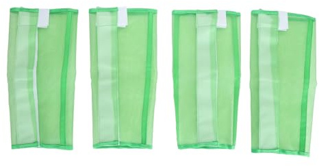 Cryfokt Easy Wear Envolturas para Patas de Caballo, Botas de Malla Transpirable para Protección de Articulaciones, 4 Unidades de Envolturas Protectoras para Patas de Caballo, Tela de Malla, 18,9 X