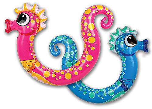 Poolmaster Swimming Pool Noodle Floaties for Kids, Seahorse, 2 Pack