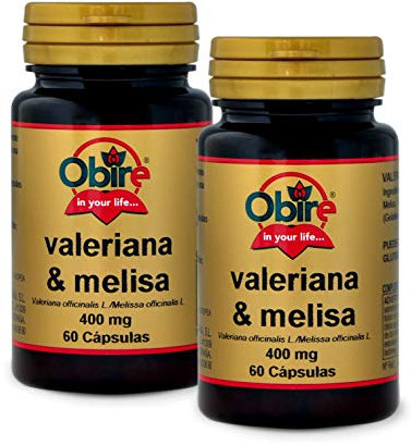 Valeriana + melissa 400 mg. 60 capsule. (Pack 2 pezzi)