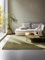 Hanse Home Jute Teppich – Natur Wohnzimmerteppich aus 100% Jute - Handgewebt & Umweltfreundlich – Boho Naturfaser Juteteppich für Wohnzimmer, Schlafzimmer, Esszimmer – Grün, 120x170cm