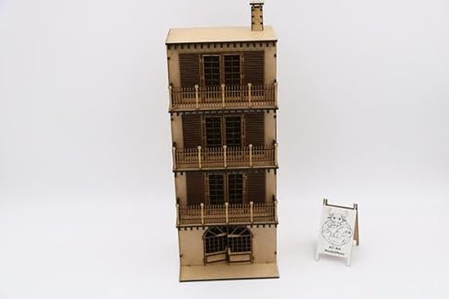 AT-BA Modellbau 220035 Décoration de maison Slotcar Variante 7
