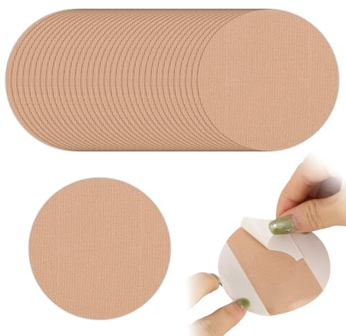 35pcs Protecteur Capteur pour Dexcom G7, Patch Moniteur Glycémie en Tissu Coton Extensible Patchs Adhésifs Imperméables Patch Moniteur Glycémie Compatible avec Dexcom G7(Couleur Chair)