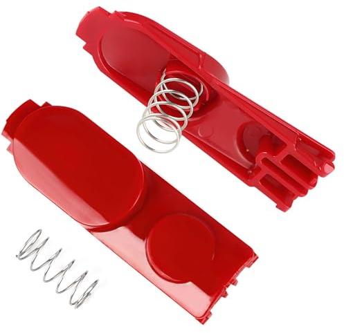 2 PCS Botón de Repuesto para Aspiradora, Piezas de Repuesto para Clip Resorte de Botón, Aplicable con Recambios para Aspiradores Dyson V6/V7/V8/V10/V11/V15