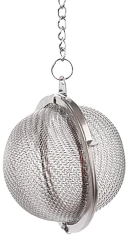 Infusor de Té en Forma de Bola - Colador de Acero Inoxidable para Cocina,Malla Fina para Té Matcha Café Cocktail Repostería Viajes