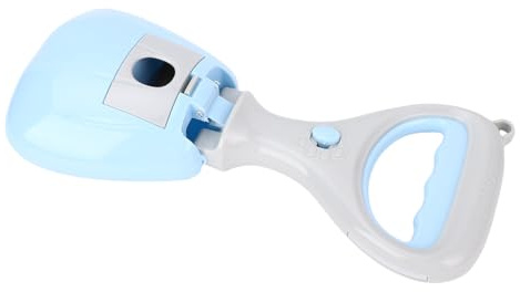 Dioche Paletta per Escrementi di Cani, Grande capacità, Portatile, Manico Ergonomico, Raccoglitore di Rifiuti per Animali Domestici, per Cani, Robusta, in Plastica ABS, PP, Lunghezza