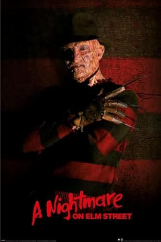 empireposter Nightmare on Elm Street - Freddy Krüger - Horror Film Poster Plakat Druck - Grösse 61x91,5 cm