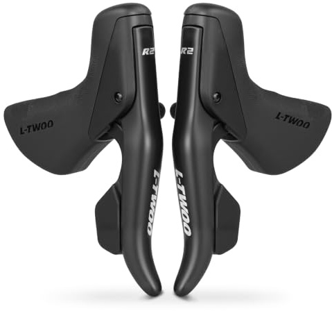WEEROCK L-TWOO Road Bike Shift Lever 2 X 7 Speeds Road Bicycle Shifters with Brake Levers Compatible with Shimano