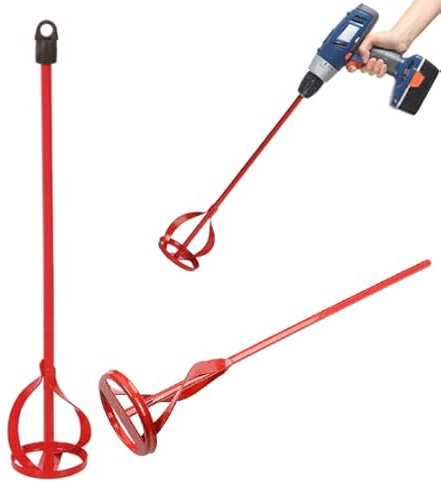 WLSANX Compost Stirring Tool 2 Pack, Compost Turning Bar 15.7in,Compost Turner and Mixing Tool for Outdoor Compost Tumbler Bins,Mud Mixer Attachment