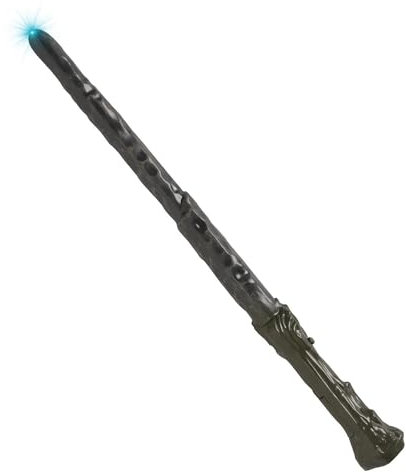 com-four® Zauberstab mit Licht und Sound für Hexen, Zauberer und Magier - ideal zu Fasching, Karneval und Halloween für Kinder und Erwachsene zum Verzaubern (01 Stück - Zauberstab)