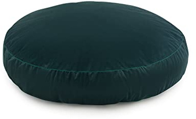 OLIFANT TOYS CANDY Cuscini da pavimento, morbidi e comodi cuscini da seduta, per camere da letto, soggiorni, camerette, decorazione unica, morbidi cuscini coccolosi, velluto, 1 x Ø 90 cm, verde