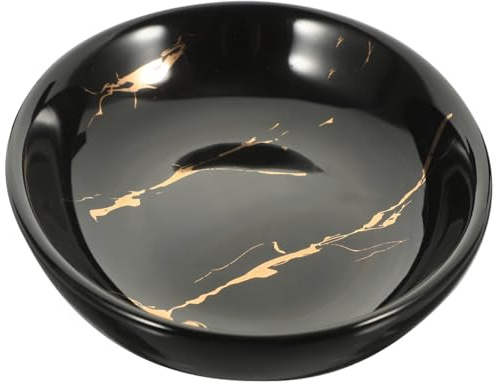 Ciieeo Porte-Savon en Marbre Plateau De Savon Décoratif pour Salle De Bain Lavabo Douche Et Cuisine Support Lisse pour Garder Le Propre 12.20 X 9.30 X 3.00 Cm