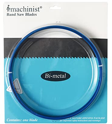 Imachinist S9312121014 Bi-Metal Band Saw Blades 93-1/2 X 1/2 X 10/14TPI Variable Teeth for Metal Cutting