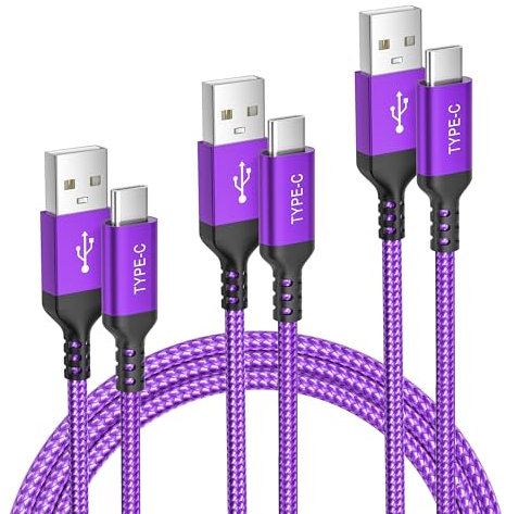 Elebase for Airpods Pro 3 USBC Charging Cord 1.5/3.3/6.6FT,Multi Length USB A to Type C Charger Cable for Apple Airpods 4 4th Generation,AirPod Pro 2 2023 Max 2024,iPhone 17 Air 16 16e 15 Pro Max Plus