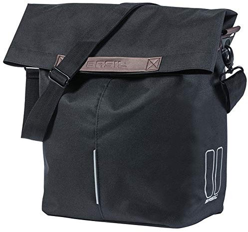 Basil Shoppertasche City 14-16L Hook On-System 30x18x49 schwarz Fahrrad Tasche