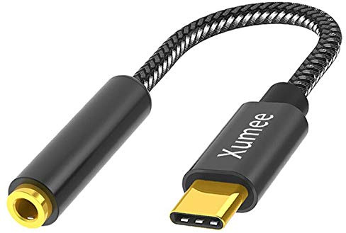 USB C to 3.5mm Headphone Adapter - USB Type C to AUX Audio Jack Hi-Res DAC Dongle Cable Cord Compatible with iPhone 16/15 Pro Max, Samsung Galaxy S25 S24 S23 S22 FE Ultra