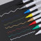 Generisch Wasserfest Stifte für Reifen Metall & Holz - Lackstift Wasserfester Reifenlackstift 2024 Reifenlackstift für Auto 10 ML 8 Pack - Colorful Set Markierstift Reifen-Stift Acrylstifte