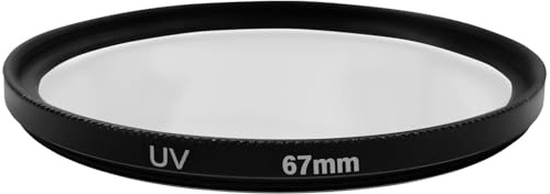 67 mm UV-filter, för Nikon 18-140 mm f/3,5-5,6 G ED VR,AF-S DX Nikkor 18-105 mm f/3,5-5,6G ED VR,AF-S DX Nikkor 16-85 mm f/3,5-5,6G ED VR, Hxdzieory 67 mm filter