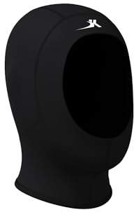 JSNORKLET Diving Scuba Hood 3mm Neoprene Wetsuit Hood for Men Women Youth, Diving Cap for Surfing Thermal Hood for Kayaking Snorkeling Swimming Sailing Canoeing Water Sports