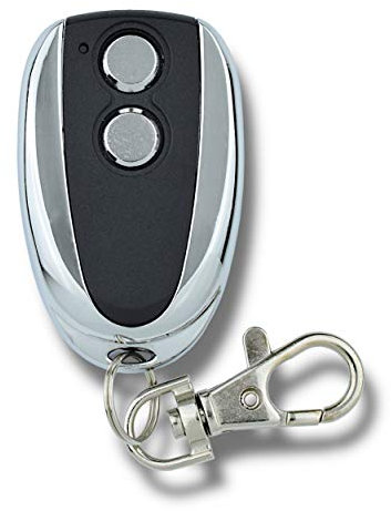 Schartec Garagentor Fernbedienung - 433,92 MHz kompatibel. Ersetzt Hörmann EcoStar RSE 2, RSC 2, RSZ 1. Steuert bis zu 2 unterschiedliche Antriebe. Ideal für Liftronic, Portronic, Prolift.
