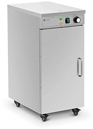 Royal Catering RCPWS-53 Tellerwärmer bis 60 Teller (Ø 29 cm) Wärmeschrank Gastro Tellerwärmer elektrisch elektrischer Tellerwärmer