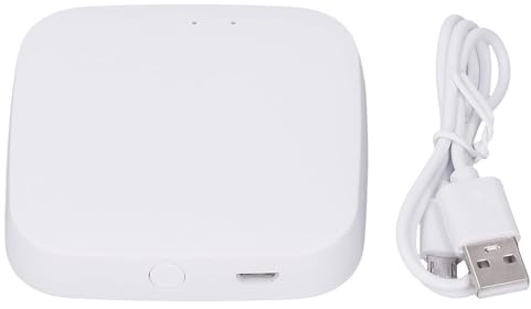 Zerodis Smart Home Hub, Smart Wifi Gateway mit Fernbedienung, Wireless Smart Hub, Smart Gateway kompatibel mit Tuya App für Zigbee Hub