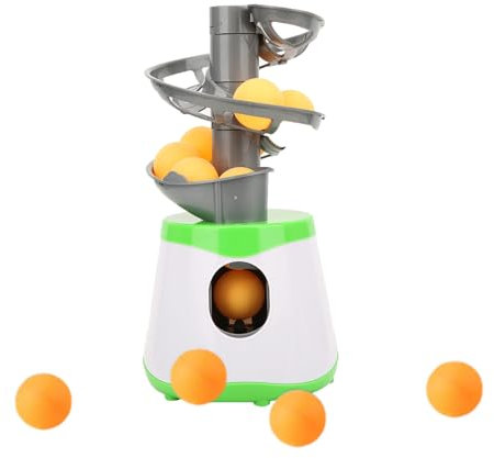 Fydun Tragbarer Bauchmuskel-Tischtennistrainer, Ball-Automatikwerfer, Trainingsmaschine für Kinder, Unterhaltung, Geschwindigkeit, Beweglichkeit, Training,