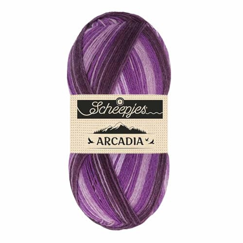 Scheepjes - Scheepjes Arcadia 901 Erica - Résistant Chaussette Fil - 1x100g