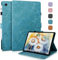 Samsung A9+ Tablet Case 11 Inch with Stand, Dandelion Design Compatible with Samsung Galaxy Tab A9 Plus Case Premium PU Leather Card Slots, Wallet Case for Galaxy A9 Plus Blue