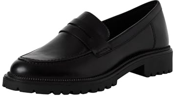Tamaris Mocassin Femme plat Cuir noir 39 EU