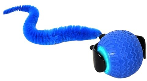 Palla Rotolante Automatica Per Gatti - Palla Giocattolo Interattiva Per Gatti, Giocattolo Elettronico Intelligente Per Animali Domestici | Palla Per Gattini In Silicone Con Rotolamento Automatico In S
