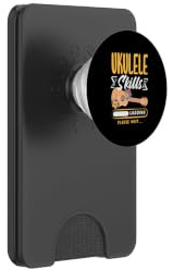 Ukulele Skills Loading Please Wait Funny Musician PopSockets PopWallet pour MagSafe