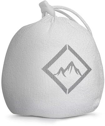 SURVIVOR Nachfüllbarer Kreideball, extra groß, 65 g, Kreidesocke für konstanten Halt und Schweißresistenz, perfekt für Klettern, Bouldern, Gewichtheben, Gymnastik und andere Leichtathletik