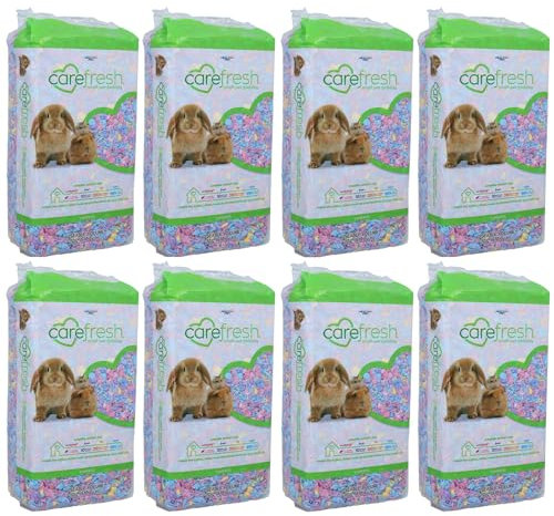 AB Tools 8 Stück Konfetti 10 l Qualität Kleintierstreu 99% staubfrei