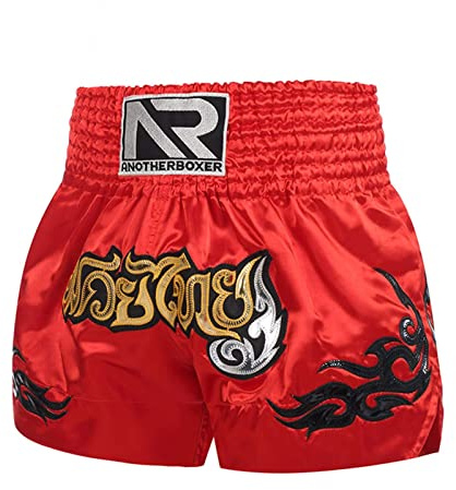 Roadoor Pantaloncini da boxe per allenamento incrociato, ad alta elasticità, traspiranti, per ridurre l'attrito, palestra, boxe, kickboxing, per uomini e donne