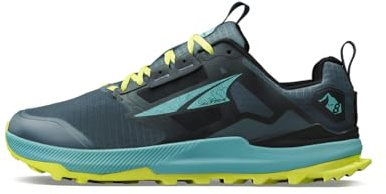 ALTRA Men's Lone Peak 8 AL0A85NC Trail Running, Black/Green, 12