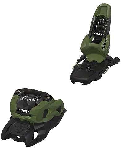 Marker - Squire skidbindningar 11 110 mm grön svart freeride vuxen - herr - en storlek - grön