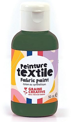 Graine Créative Textilfarbe 50 ml - Waldgrün