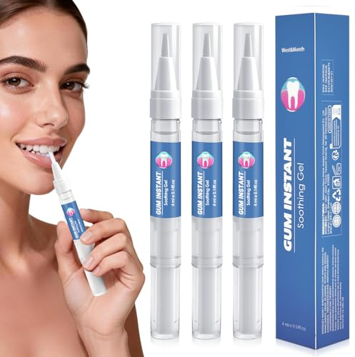 Gel de Soin de Gencives,3 PCS Gel de Réparation des Gencives | Gel pour Soulagement Gingival,Soin Doux & Support Gum Protect et Repair,Traitement des Gencive