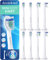 8er demirdental Mini Hart Aufsätze passend für Philips Sonicare Ersatzbürsten, Harte kompakte Bürstenköpfe, Kurzköpfe, Weiß, entspricht HX7048