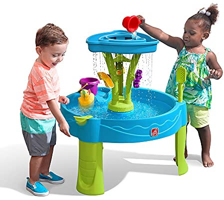 Step2 Summer Showers Splash Water Table with 8 accessories | Play Table, Play Activity