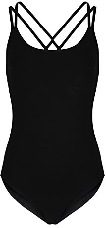 Maillot de baile negro para mujer - Algodón | DL013