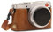 MegaGear Ever Ready - Mezza custodia in vera pelle compatibile con Leica D-Lux 7, D-Lux 8