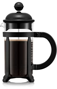 Bodum JAVA 3 Cup Coffee Maker with Plastic Frame and Lid, 0.35 L, SAN