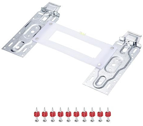PATIKIL Aire Acondicionado Pared Montaje Soporte, Interior Interna Unidad Universal Colgante Placa Gancho Apoyo Soporte Tablero Ajustable para HVAC