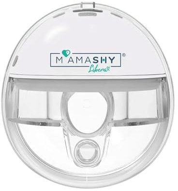 MAMASHY LIBERA Milchpumpe Elektrisch - Elektrische Milchpumpe Freihändig Tragbar Mit Fortgeschrittener Saugtechnologie, Leise und Ergonomisch, Für Alle Größen Geeignet, BPA-frei, Stillen Neugeborene
