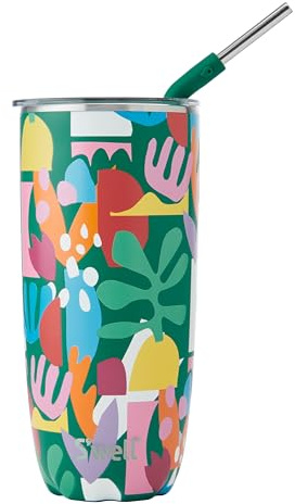 S'well 'Paper Cutouts' Tumbler with Straw